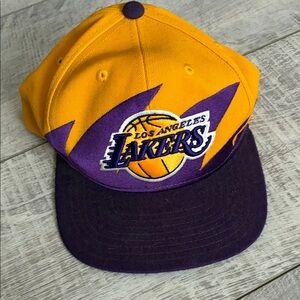 LA Lakers Shark Tooth Cap Mitchell & Ness